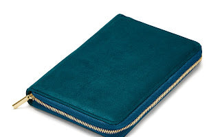SCHMUCK CLUTCH col. emerald-blackberry