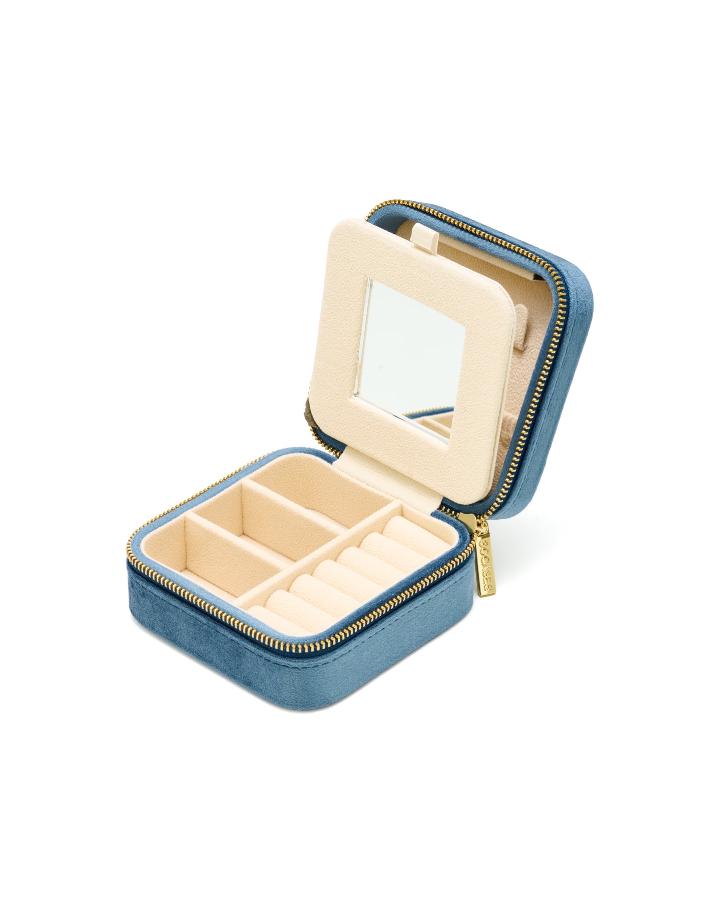 SAMT SCHMUCKKÄSTCHEN col. blue mirage